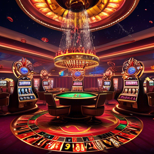 Image of a Layout of a casino